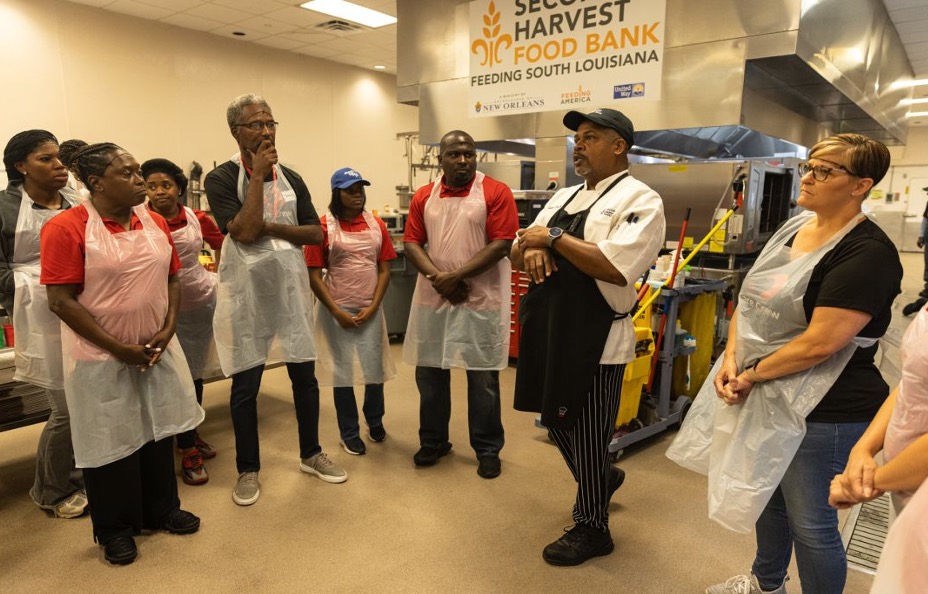 AmeriHealth Caritas Louisiana at Second Harvest food packing even